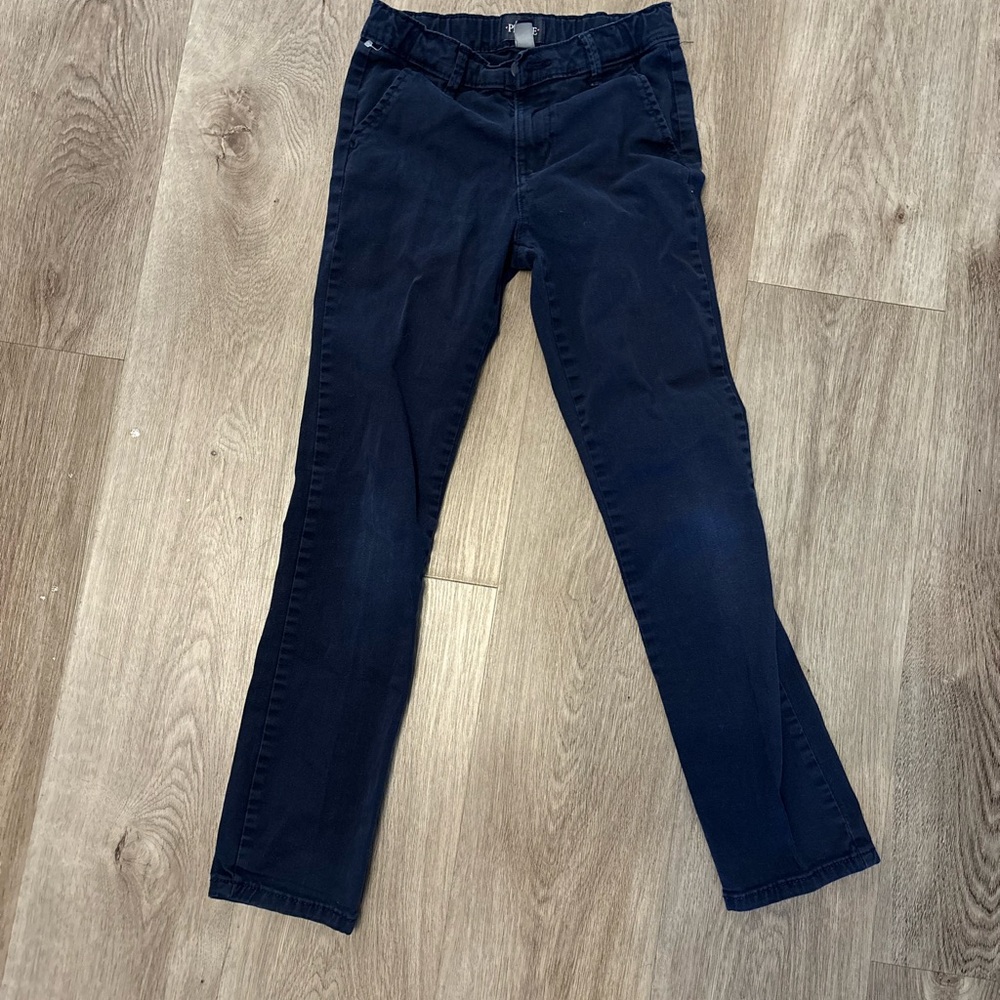 Childrens Place Navy Slim Pants sz 10
